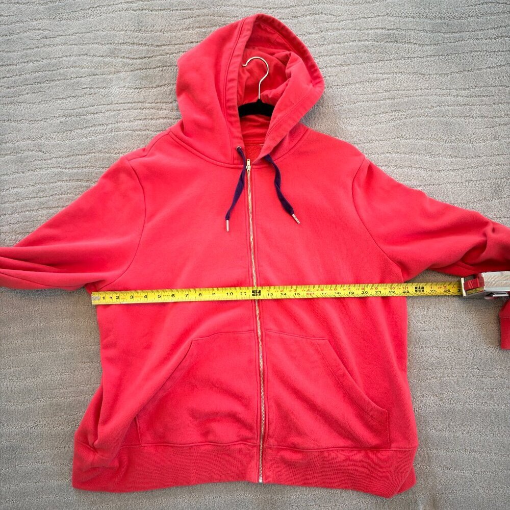 ❤️ Peloton Red Full-Zip Hoodie – Women’s XL - Picture 6 of 7